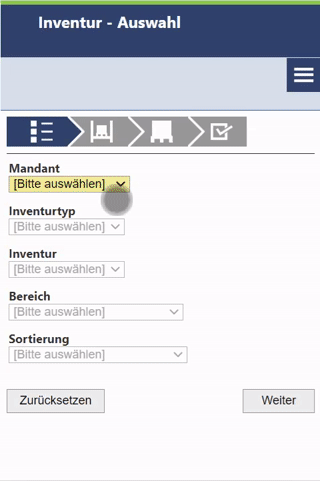 Schritt 2: Inventur - Plätze