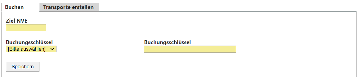 Artikelpositionen Umlagerung direkt verbuchen